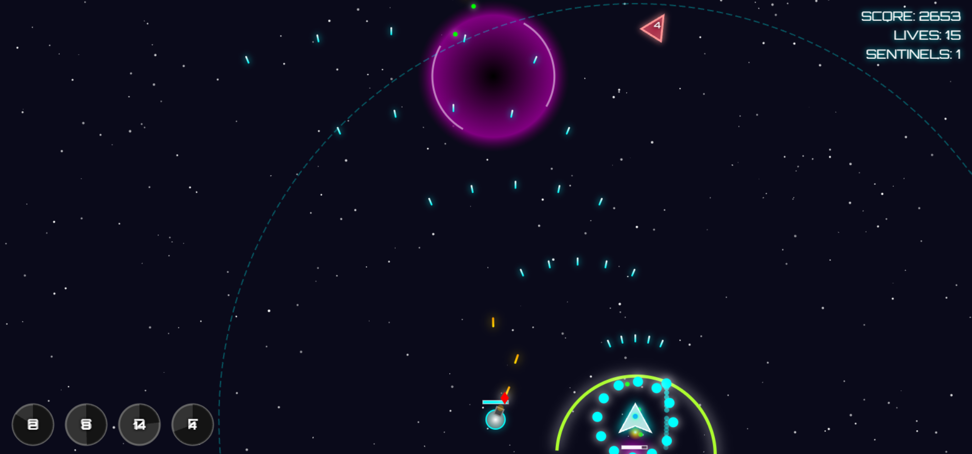 Beta One gameplay screenshot